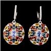 Image 1 : Natural Tanzanite Fancy Sapphire Earrings