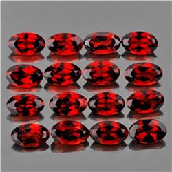 Natural Red Mozambique Garnet 25 Pcs - FL