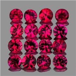 Natural Pigeon Blood Red Mogok Ruby 30 Pcs - Untreated