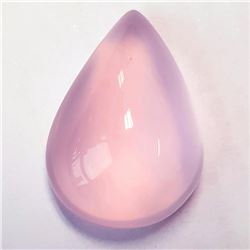 Natural Pastel Pink Rose Quartz 31.15 Ct {Flawless-VVS}