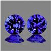 Image 1 : Natural Premium Violet Blue Sapphire Pair Untreated -FL
