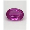 Image 1 : Natural Untreated Burma Pink Sapphire - Grs Certified