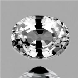 NATURAL WHITE SAPPHIRE CEYLON [VVS]