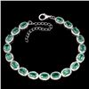 Image 1 : Natural Columbian Emerald Bracelet