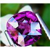 Image 1 : NATURAL PURPLE CUSHION RHODOLITE GARNET 3.30 CT