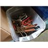 Image 2 : BIN OF PRUNERS AND HOSE NOZZLES
