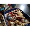 Image 2 : BOX AND TOTE OF CHRISTMAS DECOR