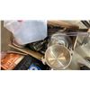 Image 2 : BOX OF CAMP COOKWARE AND BOX OF COOLERS