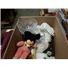 Image 2 : BOX OF DECORATIVE HOUSEWARES, VINTAGE MICKEY MOUSE DOLL