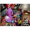 Image 2 : 2 TRAYS OF KIDS TOYS AND LIDDED JARS