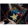 Image 2 : 2 BOXES OF CHRISTMAS DECORATIONS AND LIGHTS