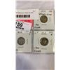 Image 2 : 7 USA WARTIME MERCURY HEAD SILVER DIMES .900 SILVER