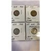 Image 3 : 7 USA WARTIME MERCURY HEAD SILVER DIMES .900 SILVER