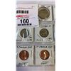 Image 2 : 14  1967 CANADIAN CENTENNIAL COINS 25 CENT, 10 CENT - .800 SILVER