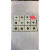 Image 4 : 11 USA ROOSEVELT DIMES 1959-1969 (1959-64 ARE .900 SILVER)