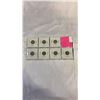 Image 4 : 7 VINTAGE SILVER CANADIAN GEORGE V DIMES 1914-1919  .925 SILVER, 1920-21  .800 SILVER - ALL DIFFEREN