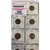 Image 2 : USA 1939-45 COMPLETE WAR TIME 5 CENT COLLECTION 1942 (1942-45 .35 SILVER)