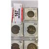 Image 2 : CANADIAN QUEEN ELIZABETH COMPLETE SET 100% NICKEL 1953-81 ALL DATES