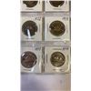 Image 8 : CANADIAN QUEEN ELIZABETH COMPLETE SET 100% NICKEL 1953-81 ALL DATES