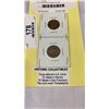 Image 2 : 2  U.S. BUFFALO 5 CENT COINS