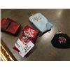 Image 2 : 2 LEATHER POUCHES, 2 COIN PURSES AND OIL PAINTING BY ALDERGROVE ARTIST