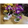Image 2 : 4 ARTIFICIAL ORCHIDS