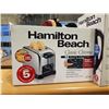 Image 2 : STORE RETURN HAMILTON BEACH TOASTER AND 1.7L GLASS ELECTRIC KETTLE