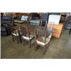 Image 1 : MODERN DRAWLEAF DINING TABLE AND 6 CHAIRS