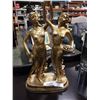 Image 2 : QUARTZ NATELIA FIGURAL CLOCK