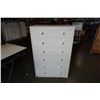 Image 2 : WHITE 6 DRAWER CHEST OF DRAWERS