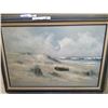 Image 2 : ARMSTRONG OIL ON CANVAS BEACH SCENE
