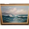 Image 2 : NEWMAN OIL ON CANVAS OCEAN