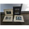 Image 1 : LOT OF 4 NATURE PRINTS - LEP BY DAVID YOUNG, DON LI-LEGER AND BRUCE MUIR SIGNED ORCA PRINTS AND EAGL