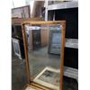 Image 2 : BEVELLED MIRROR AND SIGNED AND NUMBERED PRINT