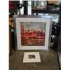 Image 1 : SIGNED KEN DANBY AND LARGE SKYLINE PRINT