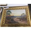 Image 2 : ANTIQUE PAINTING ON CANVAS BY A FAREY