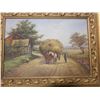 Image 2 : ANTIQUE PAINTING ON CANVAS BY A FAREY
