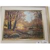 Image 2 : AUTUMN BRONZE BY ROBERT WOOD PRINT ON BOARD
