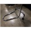 Image 3 : STAINLESS CART W/ REMOVEABLE AND ADJUSTABLE TRAY