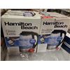 Image 3 : 2 STORE RETURN HAMILTON BEACH 1.7L GLASS ELECTRIC KETTLES AND HAMILTAN BEACH ARTISAN DOUGH AND BREAD