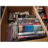 Image 2 : BOX OF DVDS, CDS