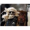 Image 2 : LOT OF CARVED WOOD MASKS