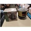 Image 1 : HD DESIGNS ESPRESSO MAKER AND VORNADO COOKER FRIER