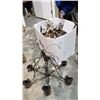 Image 1 : Box of decorative metal stands and décor
