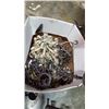 Image 2 : Box of decorative metal stands and décor