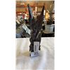 Image 2 : CARVED WOOD FIGURE 11 INCHES TALL