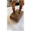 Image 16 : VINTAGE NEEDLEPOINTS AND WOOD FIGURES