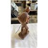Image 17 : VINTAGE NEEDLEPOINTS AND WOOD FIGURES