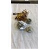 Image 1 : 3 FIRST NATION PEWTER ITEMS