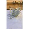 Image 2 : LOT OF ABSTRACT ART GLASS AND CRYSTAL BOWL